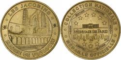 World Coins - France, Tourist token, Les Jacobins, Mairie de Toulouse, 2001, MDP, Nordic gold