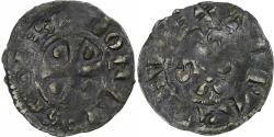 World Coins - County of Ponthieu, John I, Denarius, 1147-1191, Abbeville, Billon,