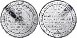 World Coins - France, Medal, Arrestation suite à l'Attentat du Citoyen Huber, 1848, Tin