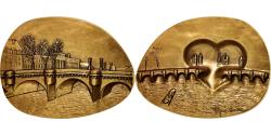 World Coins - France, Medal, Au coeur de Paris, Arts & Culture, Jacques Birr, , Bronze
