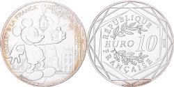 World Coins - France, 10 Euro, Mickey & la France - Dans la place, 2018, Monnaie de Paris