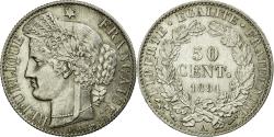 World Coins - Coin, France, Cérès, 50 Centimes, 1894, Paris, , Silver, KM:834.1