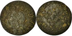 World Coins - Coin, France, Louis XIII, Double Tournois, 1642, , Copper