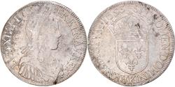 World Coins - Coin, France, Louis XIV, Écu à la mèche longue, 1653, Bordeaux,