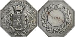 World Coins - France, Token, Caisse d'Épargne de Bernay, 1943, Silver, Dubois.H,