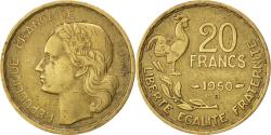 World Coins - Coin, France, Guiraud, 20 Francs, 1950, Beaumont le Roger,