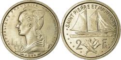 World Coins - Coin, SAINT PIERRE & MIQUELON, 2 Francs, 1948, Paris, , Copper-nickel