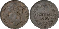 World Coins - Italy, Umberto I, Centesimo, 1900, Rome, Copper,