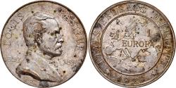 World Coins - France, Medal, Etats Fédérés d'Europe - Louis Pasteur - 1928, 1928