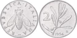 World Coins - Coin, Italy, 2 Lire, 1954, Rome, , Aluminum, KM:94