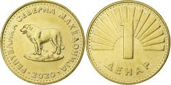 World Coins - Macedonia, Denar, 2020, Brass,