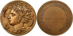World Coins - France, Medal, Syndicat Général de la Construction Electrique, 1975,