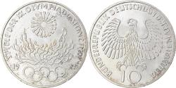World Coins - Coin, GERMANY - FEDERAL REPUBLIC, 10 Mark, 1972, Karlsruhe, , Silver