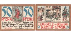 World Coins - Banknote, Germany, Kahla, 50 Pfennig, personnage, 1921, UNC(63), Mehl:668.1a