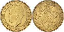 World Coins - Coin, Monaco, Rainier III, 50 Francs, Cinquante, 1950, Paris,