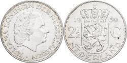 World Coins - Netherlands, Juliana, 2-1/2 Gulden, 1960, Utrecht, Silver, , KM:185