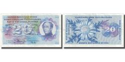 World Coins - Banknote, Switzerland, 20 Franken, 1970, 1970-01-05, KM:46r, AU(55-58)