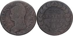World Coins - Coin, France, Dupré, 5 Centimes, AN 5, Paris, , Copper, Gadoury:126