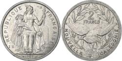 World Coins - New Caledonia, 2 Francs, 1983, Paris, Aluminum, , Lecompte:63, KM:14