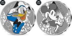 World Coins - France, 10 Euro, Monnaie de Paris, Disney - 100th Birthday - Colorized, 2023