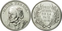 World Coins - France, Medal, Mère Thérésa, Prix Nobel de la Paix 1979,