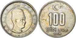 World Coins - Coin, Turkey, 100000 Lira, 100 Bin Lira, 2004