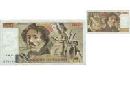 World Coins - France, 100 Francs, Delacroix, 1989, R.134, EF(40-45), Fayette:69.13a