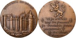 World Coins - France, Medal, Château de Vitré, 1966, Bronze, Baron,