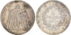 World Coins - Coin, France, Union et Force, 5 Francs, An 10, Paris, , Silver