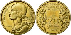 World Coins - Coin, France, Essai de Lagriffoul, 20 Centimes, 1961, Paris, ESSAI,