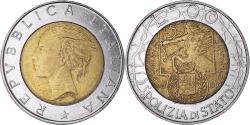 World Coins - Coin, Italy, 500 Lire, 1997, Rome, , Bi-Metallic, KM:187