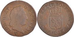 World Coins - Coin, France, Louis XV, 1/2 Sol vieille tête, 1/2 Sol, 1770, Reims,