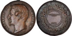 World Coins - France, Medal, Napoléon III, Concours Agricole de Valenciennes, 1856, Caqué