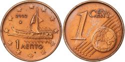 World Coins - Greece, Euro Cent, 2002, Athens, , Copper Plated Steel, KM:181