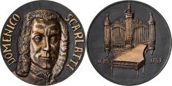 World Coins - France, Medal, Domenico Scarlatti, n.d., Bronze, Roch,