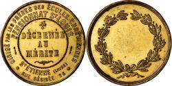 World Coins - France, Medal, Pensionnat Saint-Louis, Saint-Etienne, , Copper Gilt