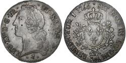 World Coins - France, Louis XV, Écu de Béarn au bandeau, 1765, Pau, Silver,
