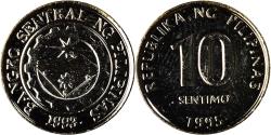 World Coins - Coin, Philippines, 10 Sentimos, 1995
