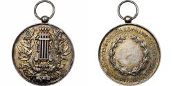 World Coins - France, Medal, Grand concours musical - Dormans, 1886, Silver,
