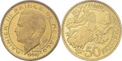 World Coins - Coin, Monaco, Rainier III, 50 Francs, 1950, Paris, ESSAI,