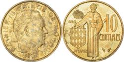 World Coins - Coin, Monaco, 10 Centimes, 1975