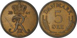 World Coins - Coin, Denmark, Frederik IX, 5 Öre, 1962, Copenhagen, , Bronze
