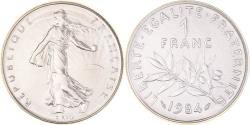 World Coins - Coin, France, Semeuse, Franc, 1984, Paris, , Nickel, KM:925.1