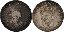 World Coins - Coin, France, Louis XIV, Écu au buste juvénile, Ecu, 1663, Bayonne,