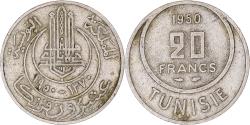 World Coins - Coin, Tunisia, 20 Francs, 1950