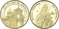 World Coins - France, Token, Lisieux - Le Carmel, Copper-nickel Aluminium,
