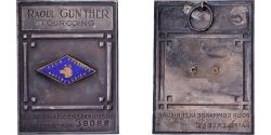 World Coins - France, Plaque, Publicitaire, Raoul Gunther Tourcoing, Métal,