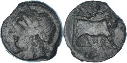 Ancient Coins - Coin, Campania, Æ, ca. 275-250 BC, Neapolis, , Bronze, HGC:1-474