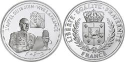 World Coins - France, Medal, Charles De Gaulle, Appel du 18 juin 1940, Silver,