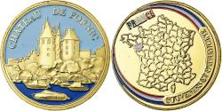 World Coins - France, Token, Château de Pornic, Copper-nickel Aluminium,